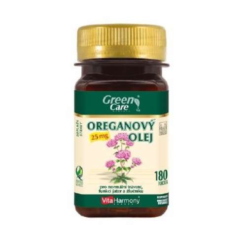 VITAHARMONY Oregano oil 25 mg, 180 capsules